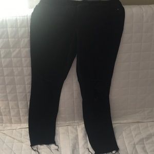 black jeggings
